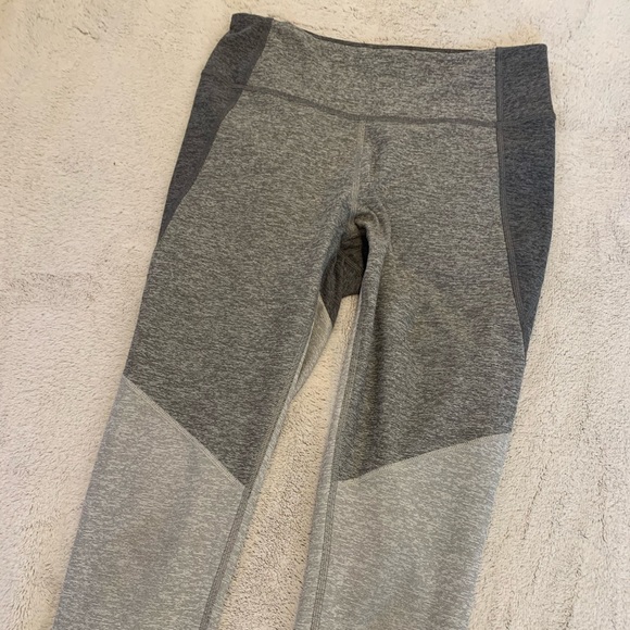Outdoor Voices Tri-Tone Warmup Leggings in Dove Ash Gray - Picture 7 of 14